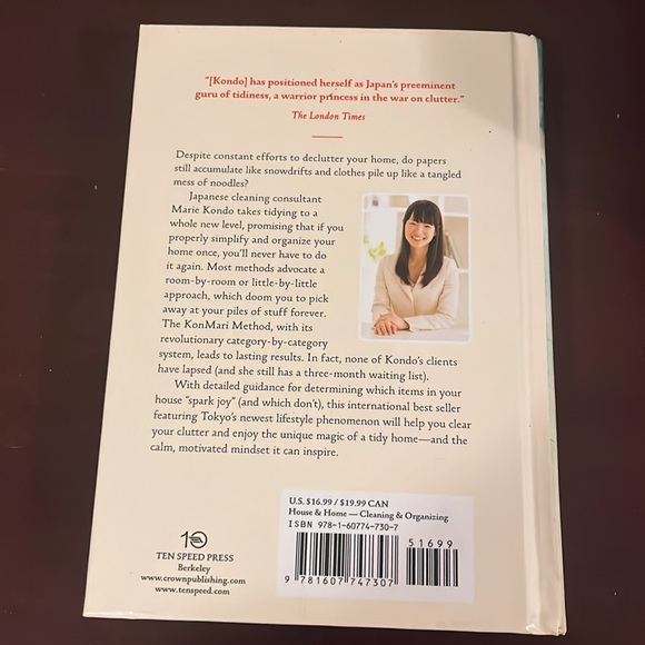 NWT The Life Changing Magic of Tidying Up Book. - Picture 2 of 4